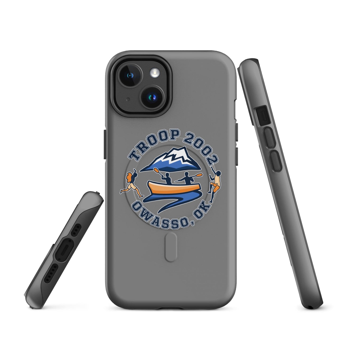 Magsafe Tough Case for iPhone | Troop 2002 | Trailblazer Crest Logo