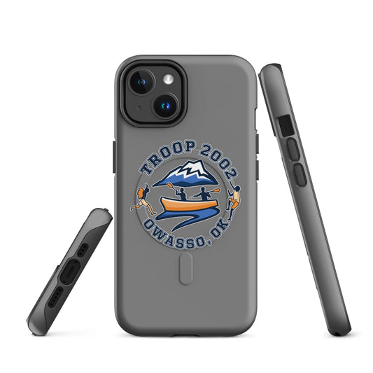 Magsafe Tough Case for iPhone | Troop 2002 | Trailblazer Crest Logo