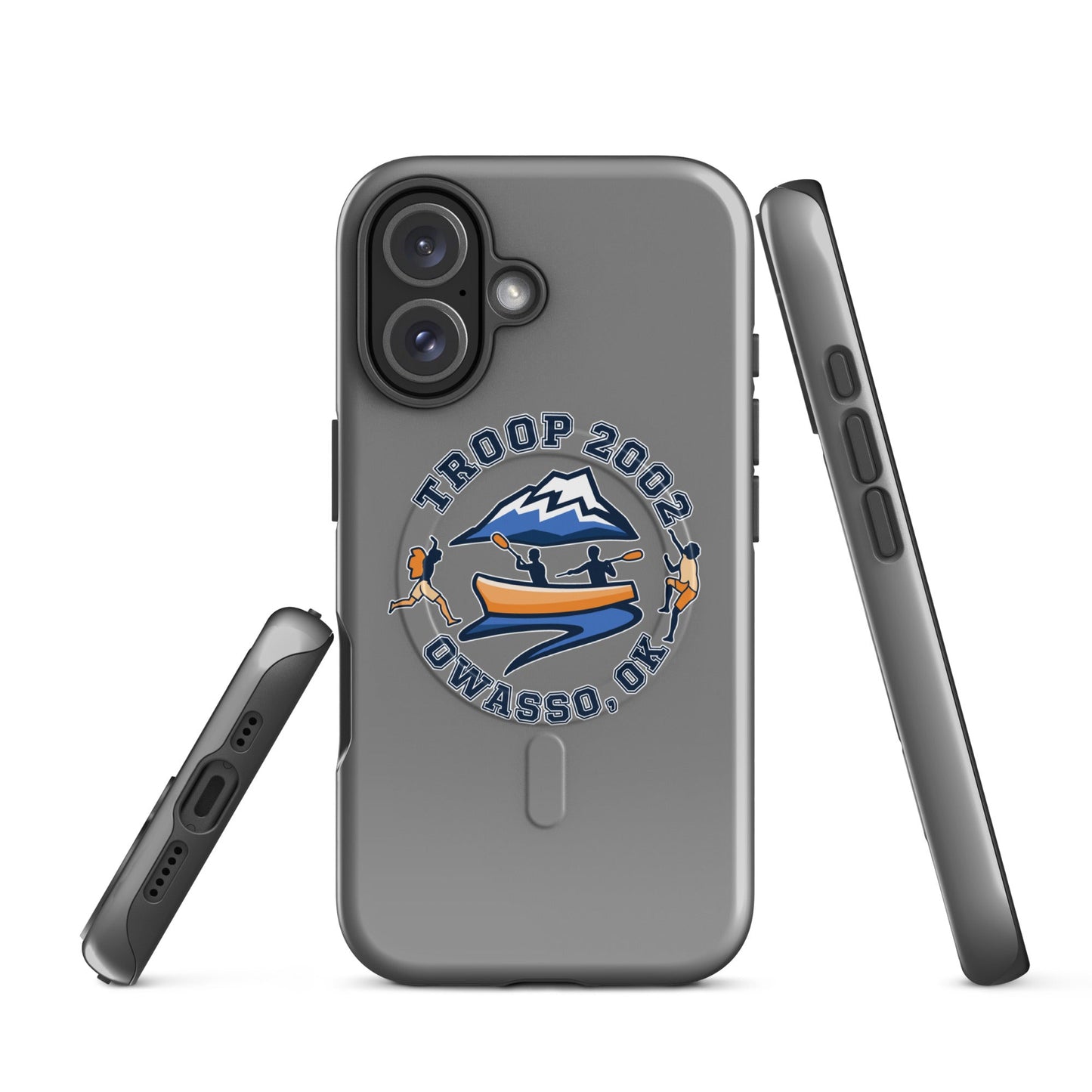 Magsafe Tough Case for iPhone | Troop 2002 | Trailblazer Crest Logo