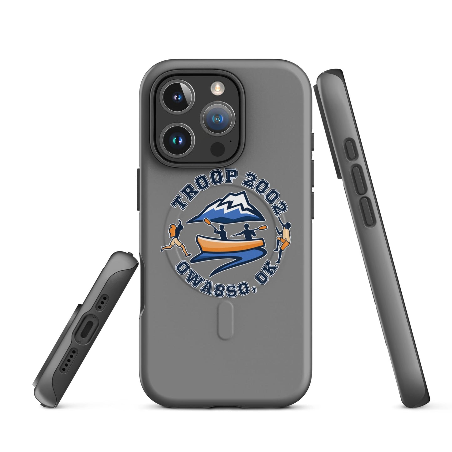 Magsafe Tough Case for iPhone | Troop 2002 | Trailblazer Crest Logo
