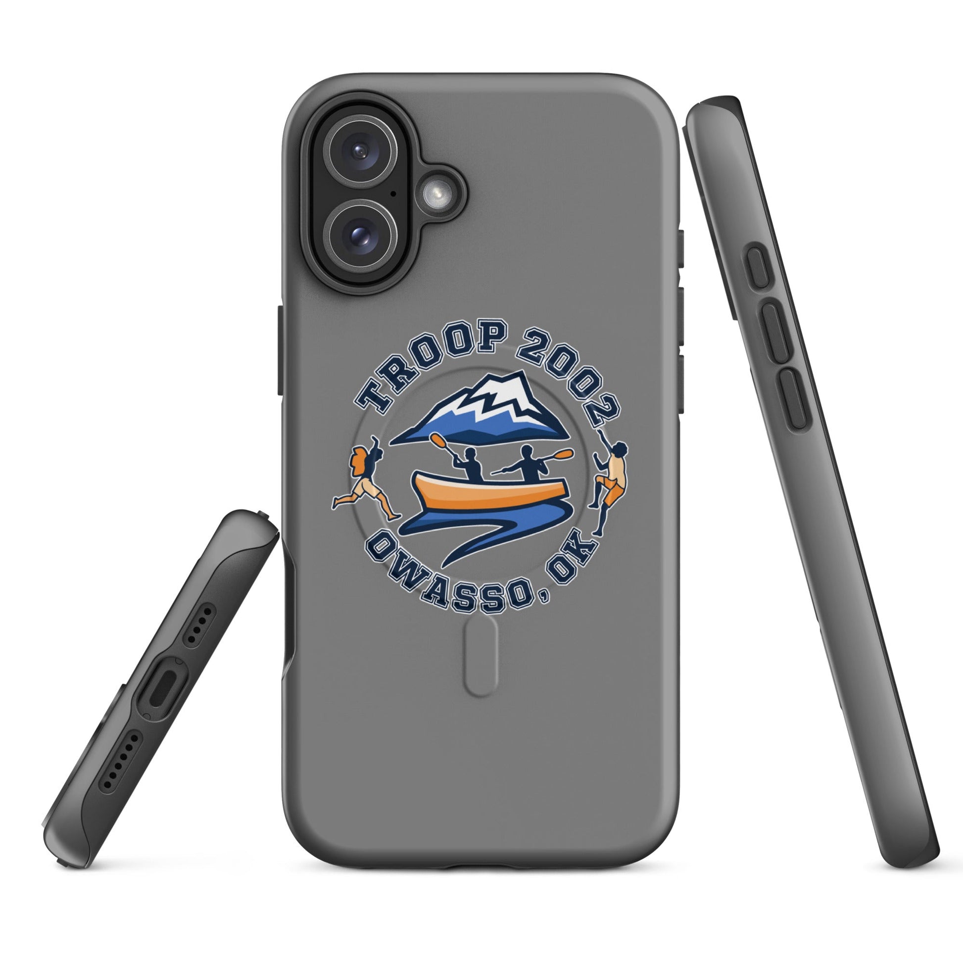 Magsafe Tough Case for iPhone | Troop 2002 | Trailblazer Crest Logo