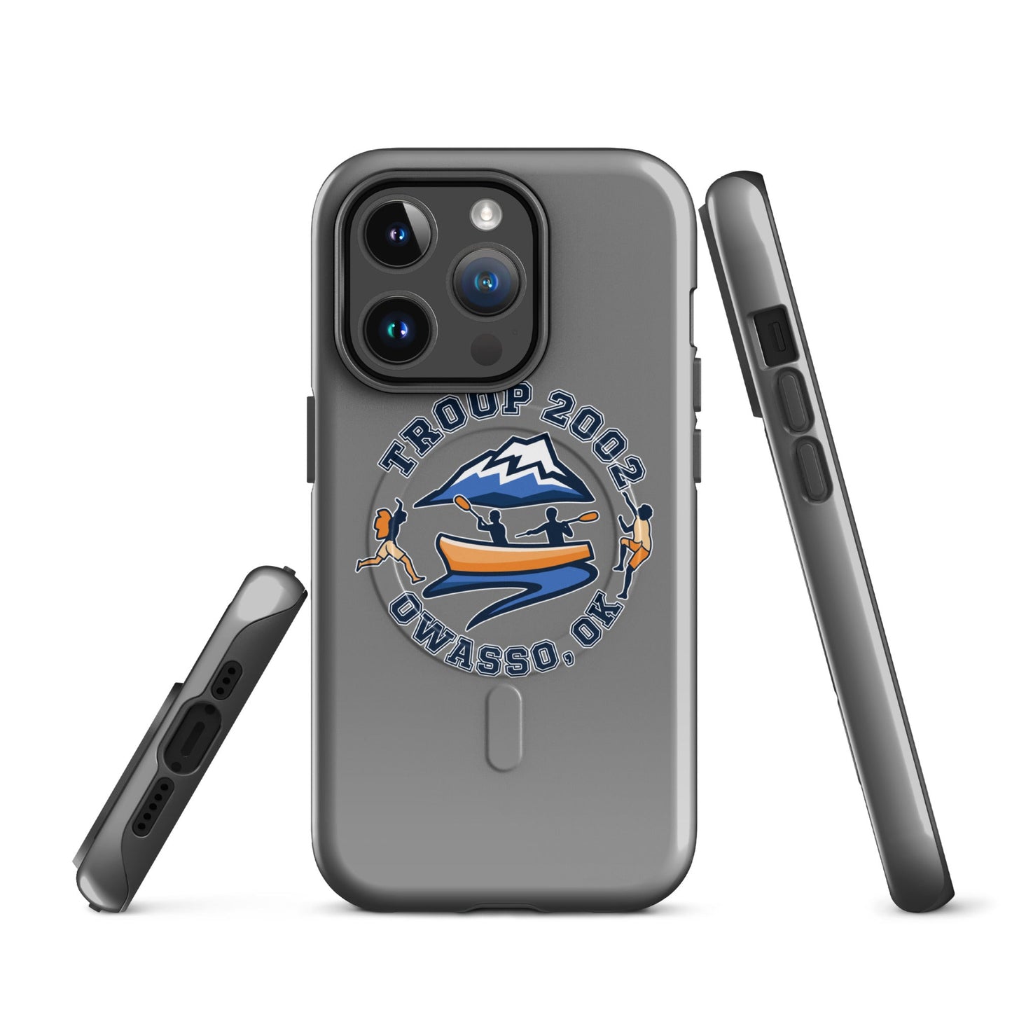 Magsafe Tough Case for iPhone | Troop 2002 | Trailblazer Crest Logo
