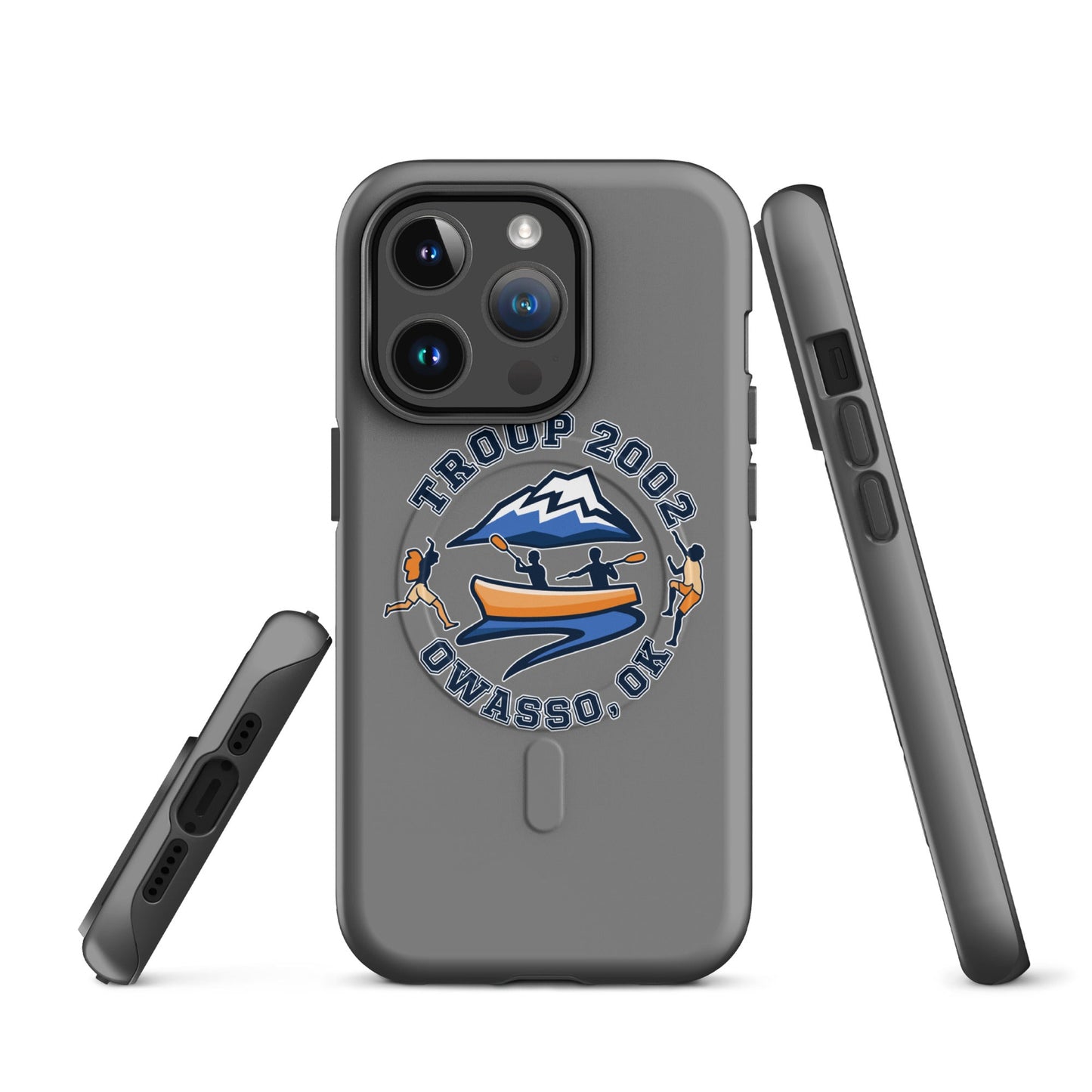 Magsafe Tough Case for iPhone | Troop 2002 | Trailblazer Crest Logo