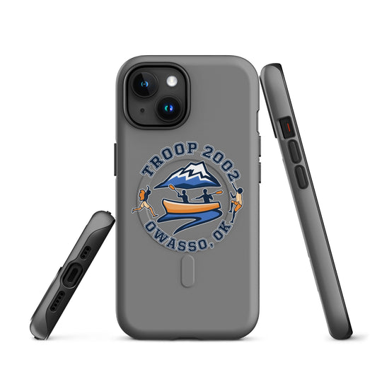 Magsafe Tough Case for iPhone | Troop 2002 | Trailblazer Crest Logo