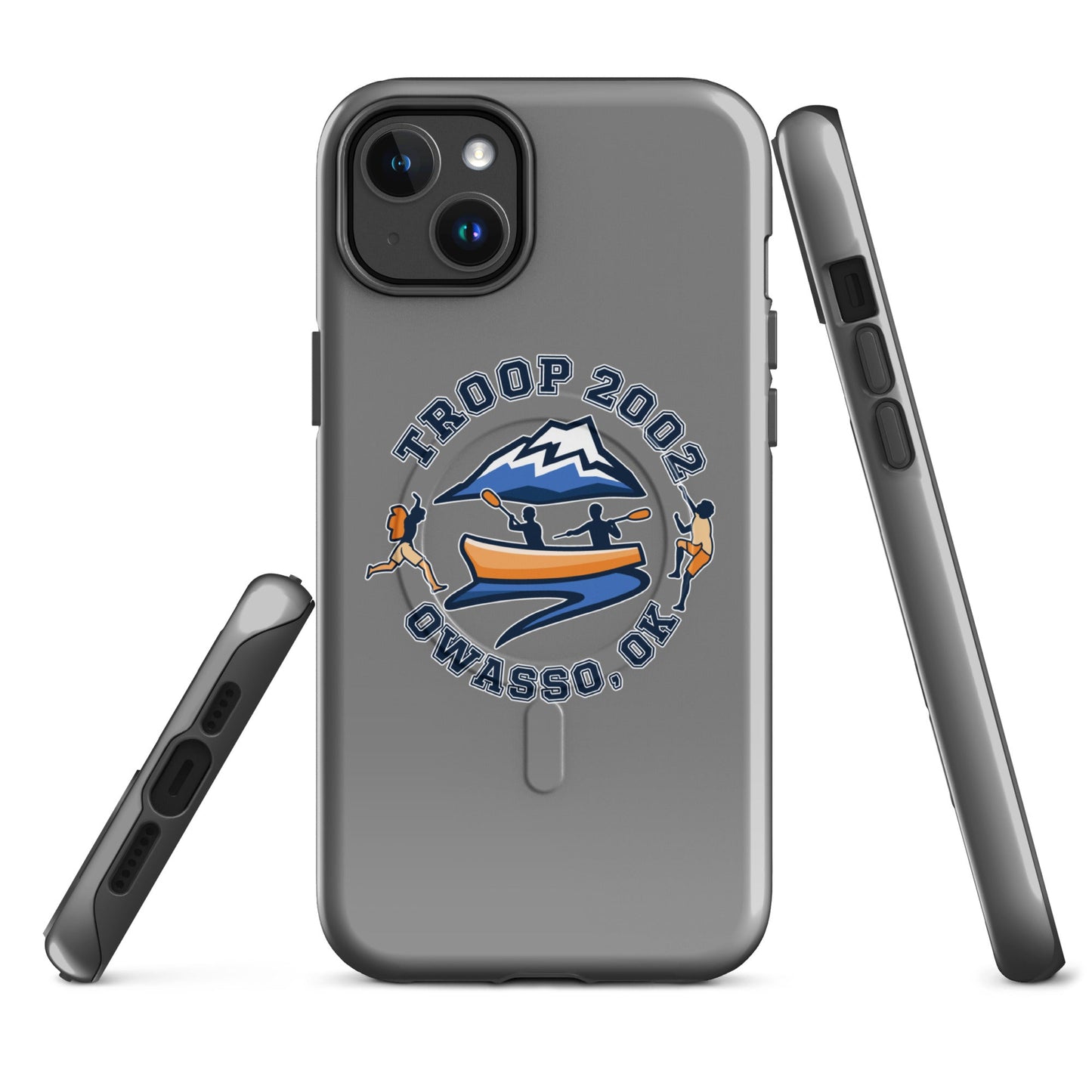 Magsafe Tough Case for iPhone | Troop 2002 | Trailblazer Crest Logo