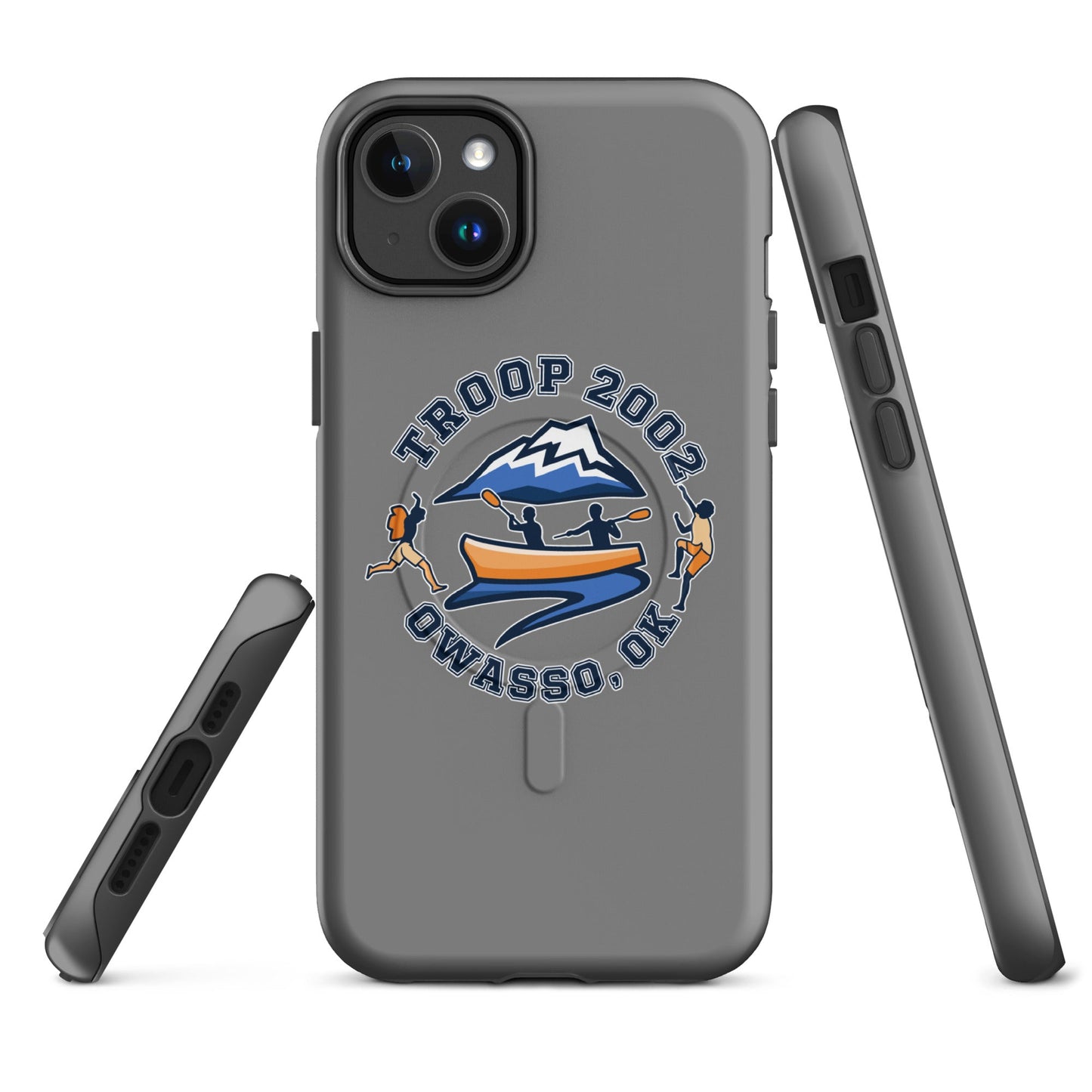 Magsafe Tough Case for iPhone | Troop 2002 | Trailblazer Crest Logo