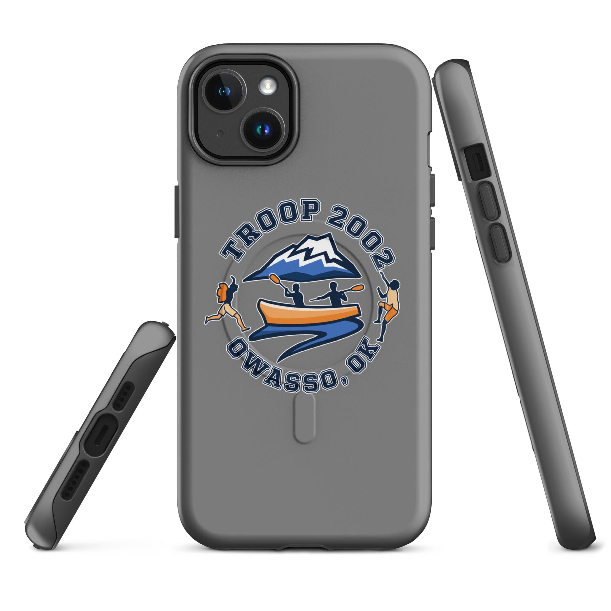 Magsafe Tough Case for iPhone | Troop 2002 | Trailblazer Crest Logo