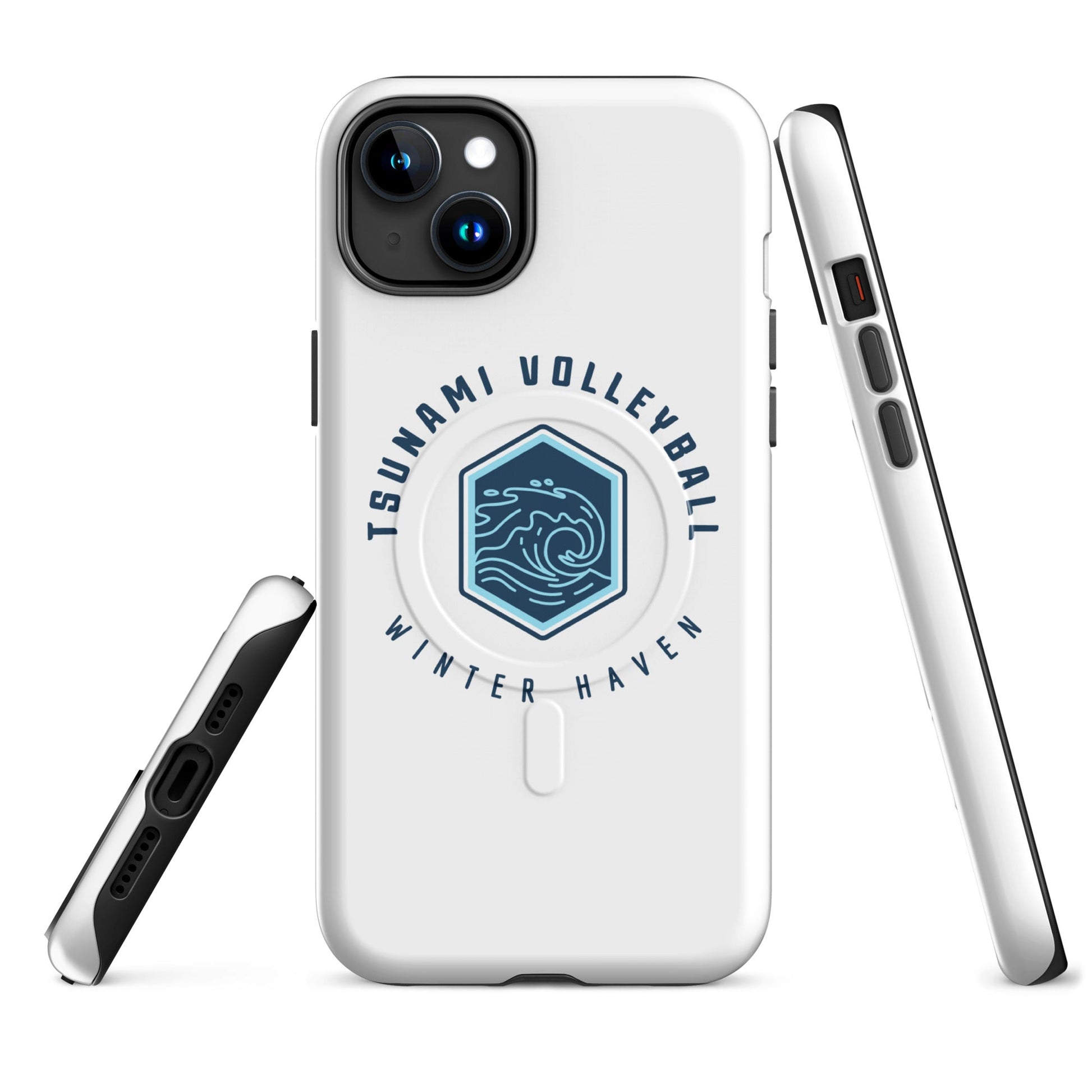 Magsafe Tough Case for iPhone | Tsunami Volleyball Club | Crest Logo