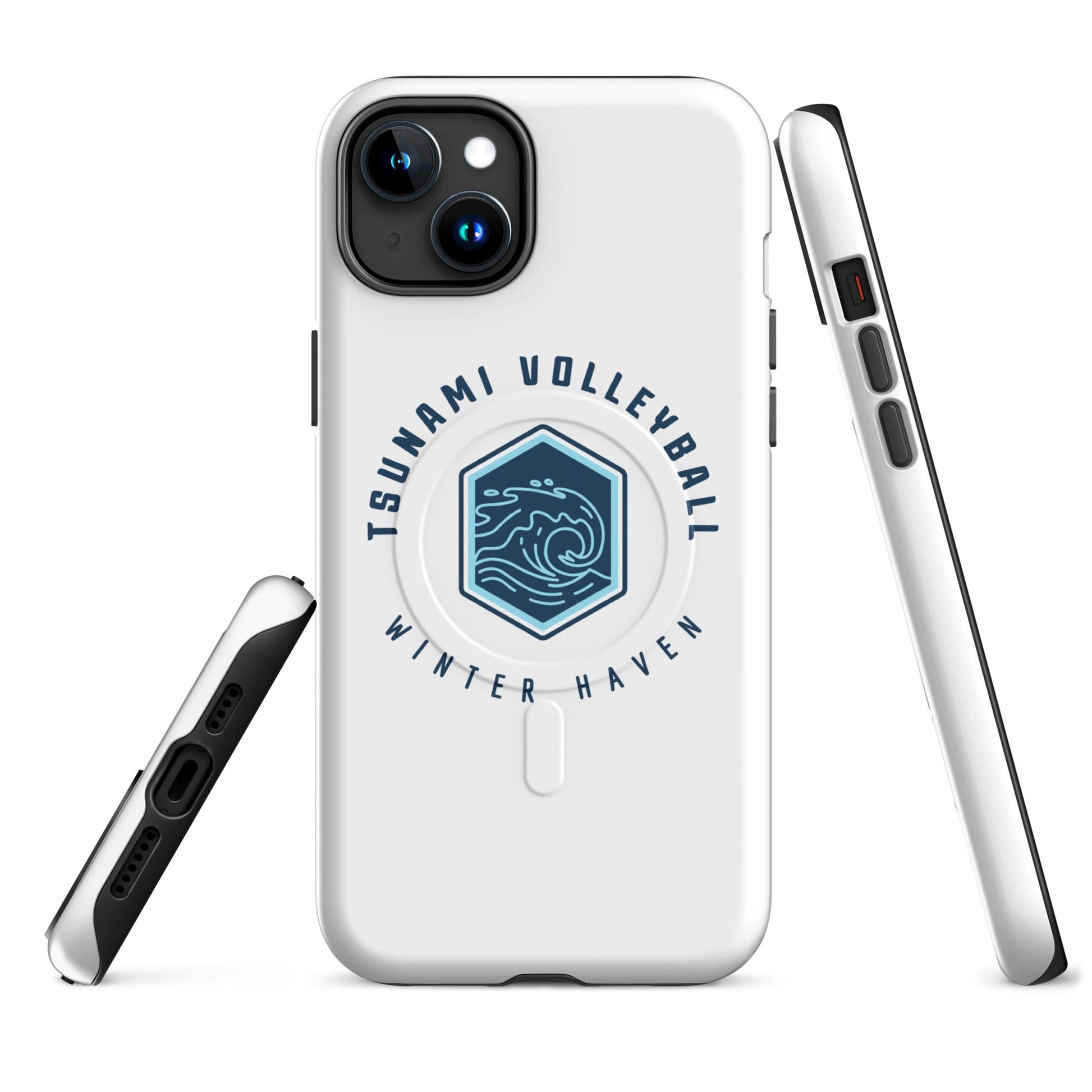 Magsafe Tough Case for iPhone | Tsunami Volleyball Club | Crest Logo
