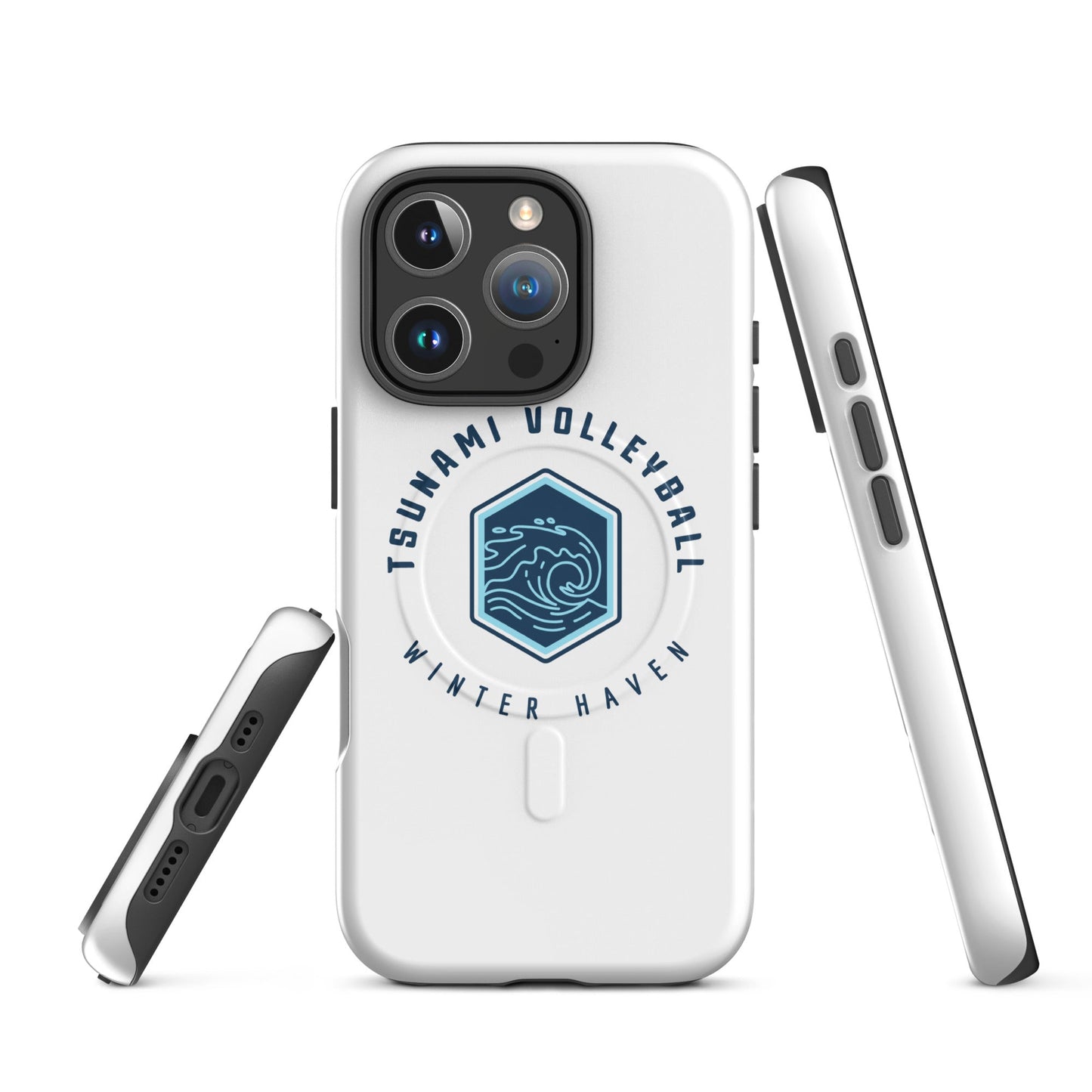 Magsafe Tough Case for iPhone | Tsunami Volleyball Club | Crest Logo