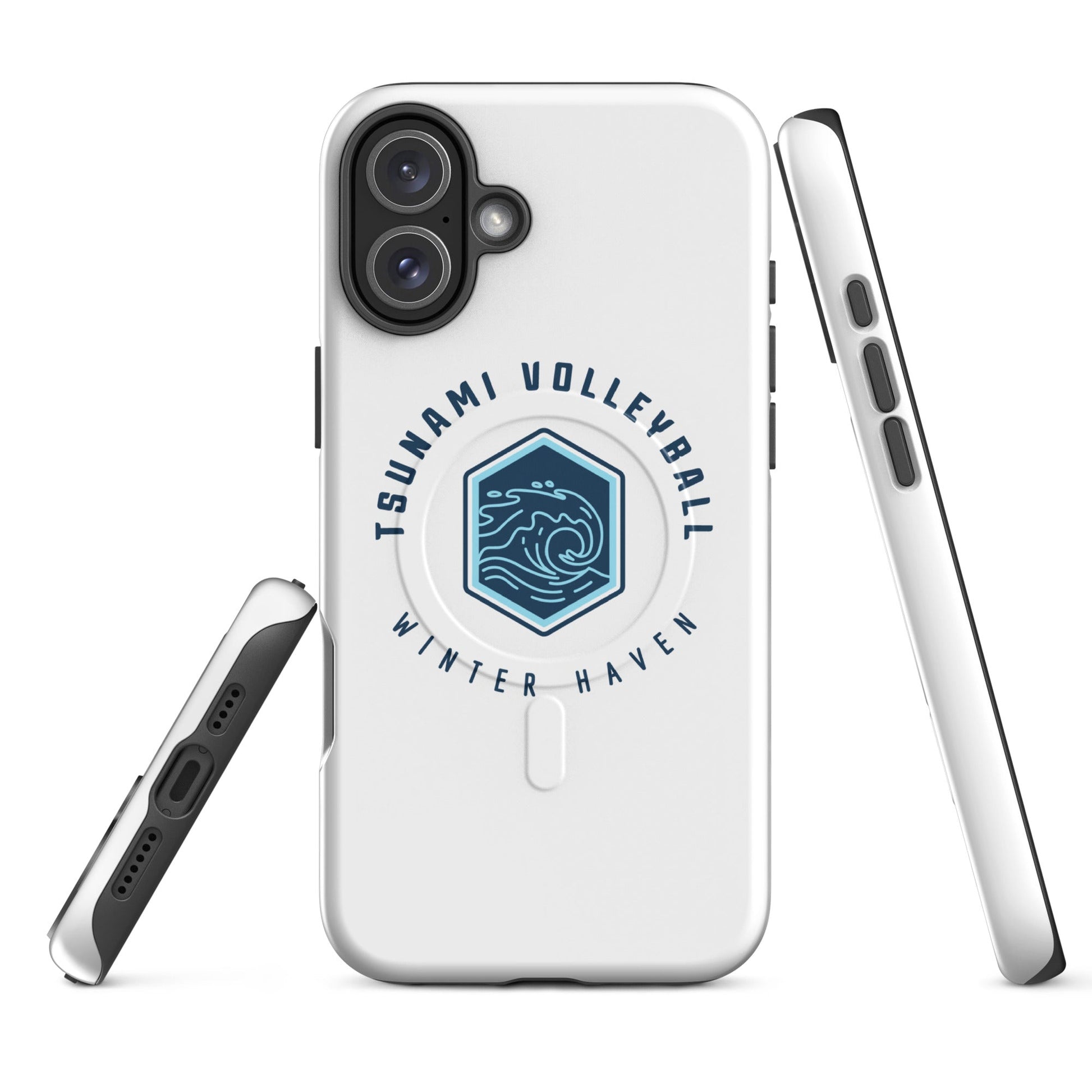 Magsafe Tough Case for iPhone | Tsunami Volleyball Club | Crest Logo