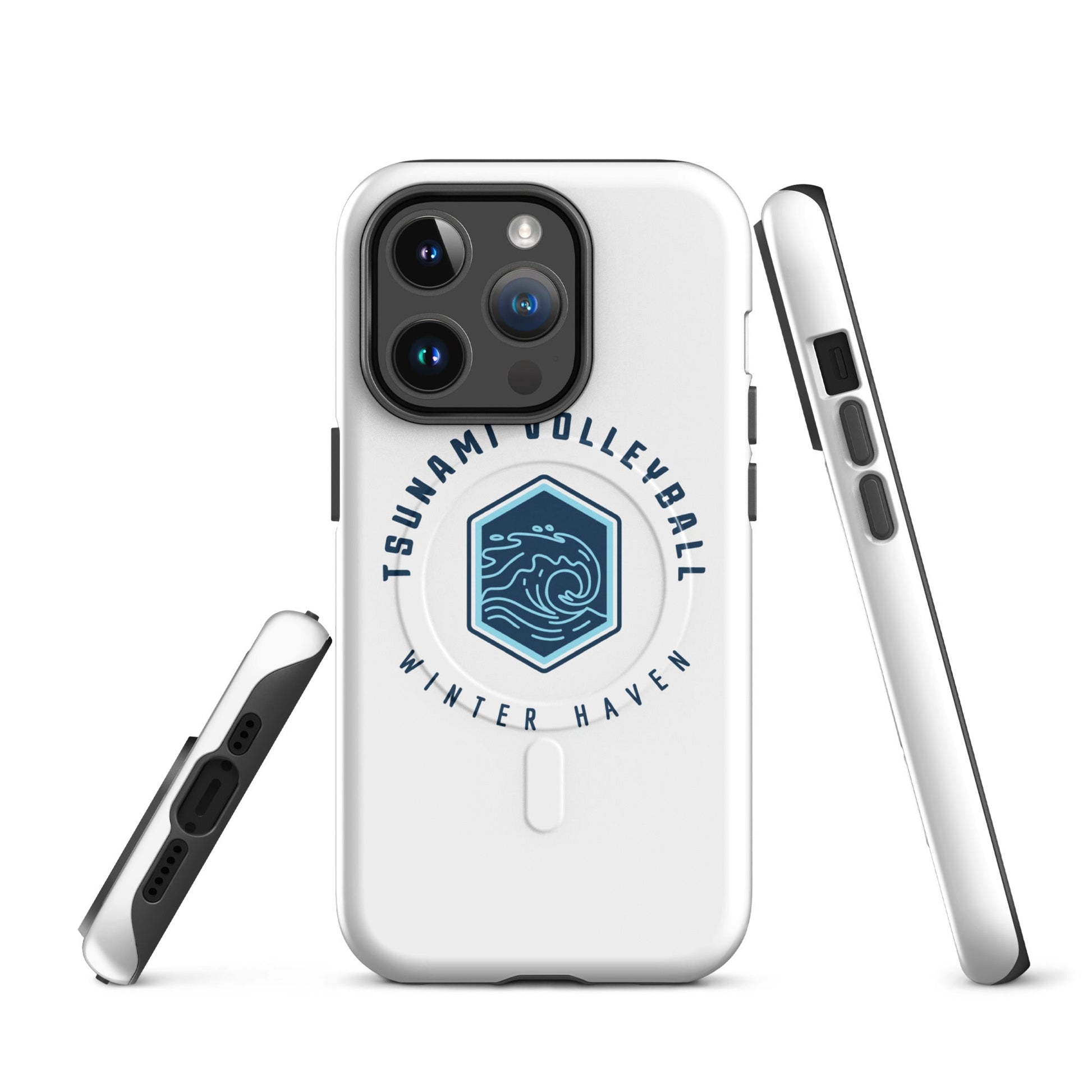 Magsafe Tough Case for iPhone | Tsunami Volleyball Club | Crest Logo