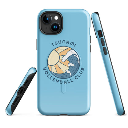 Magsafe Tough Case for iPhone | Tsunami Volleyball Club | Emblem Logo
