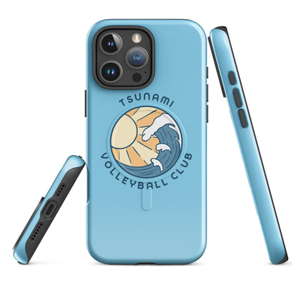 Magsafe Tough Case for iPhone | Tsunami Volleyball Club | Emblem Logo