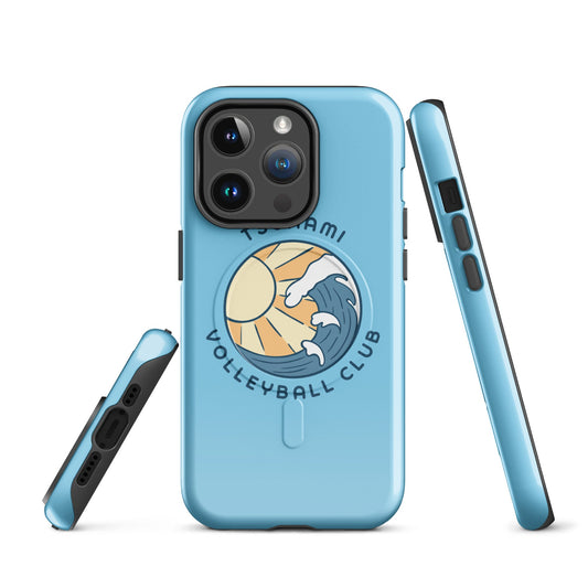 Magsafe Tough Case for iPhone | Tsunami Volleyball Club | Emblem Logo