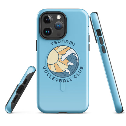 Magsafe Tough Case for iPhone | Tsunami Volleyball Club | Emblem Logo