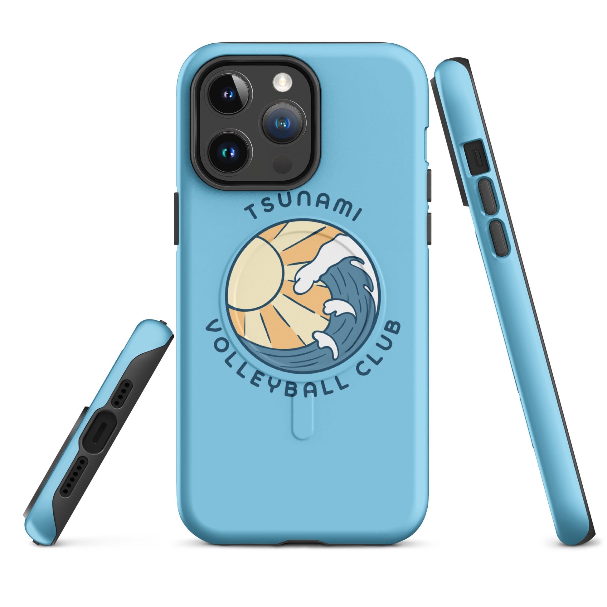 Magsafe Tough Case for iPhone | Tsunami Volleyball Club | Emblem Logo