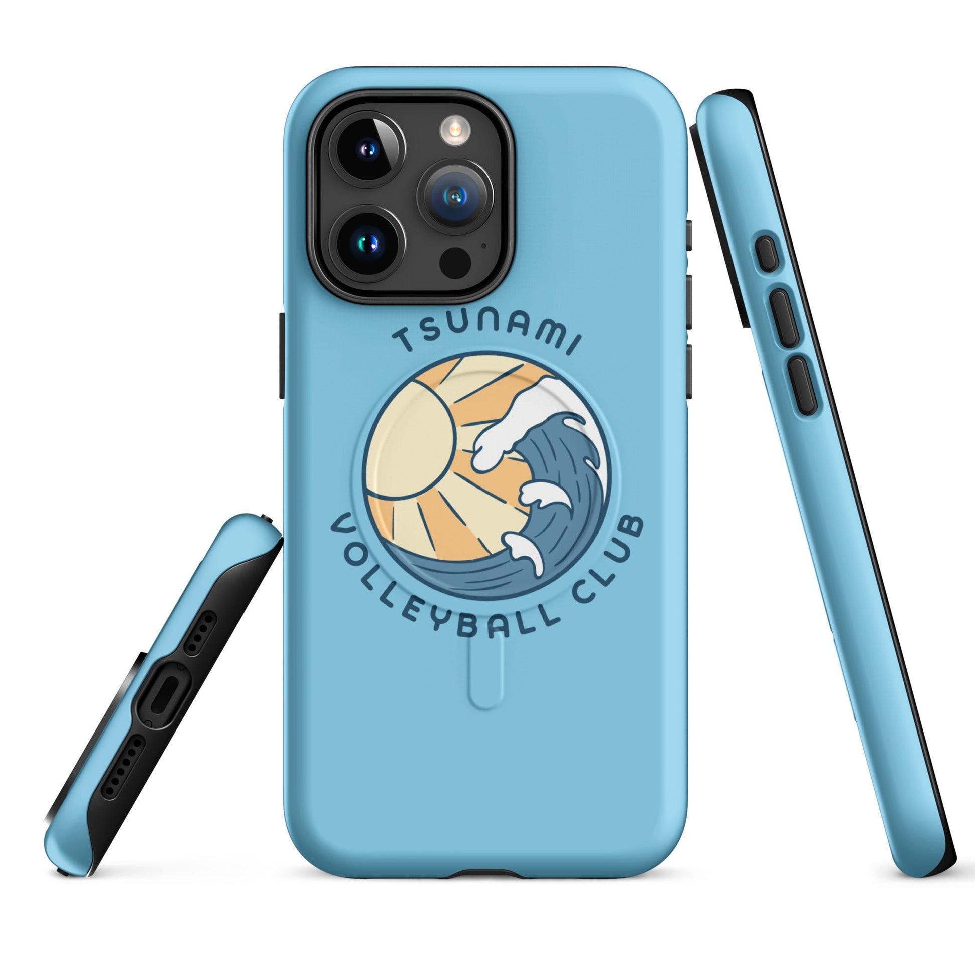 Magsafe Tough Case for iPhone | Tsunami Volleyball Club | Emblem Logo