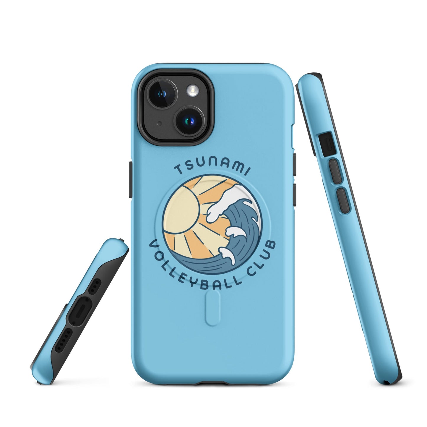 Magsafe Tough Case for iPhone | Tsunami Volleyball Club | Emblem Logo