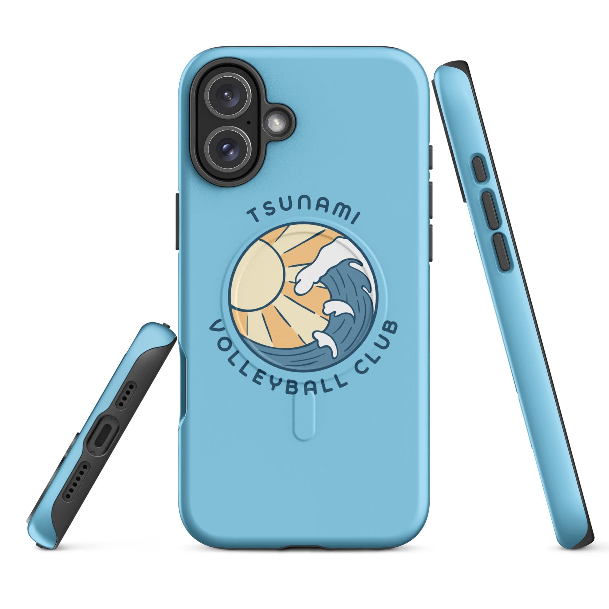 Magsafe Tough Case for iPhone | Tsunami Volleyball Club | Emblem Logo