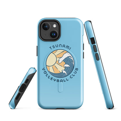 Magsafe Tough Case for iPhone | Tsunami Volleyball Club | Emblem Logo
