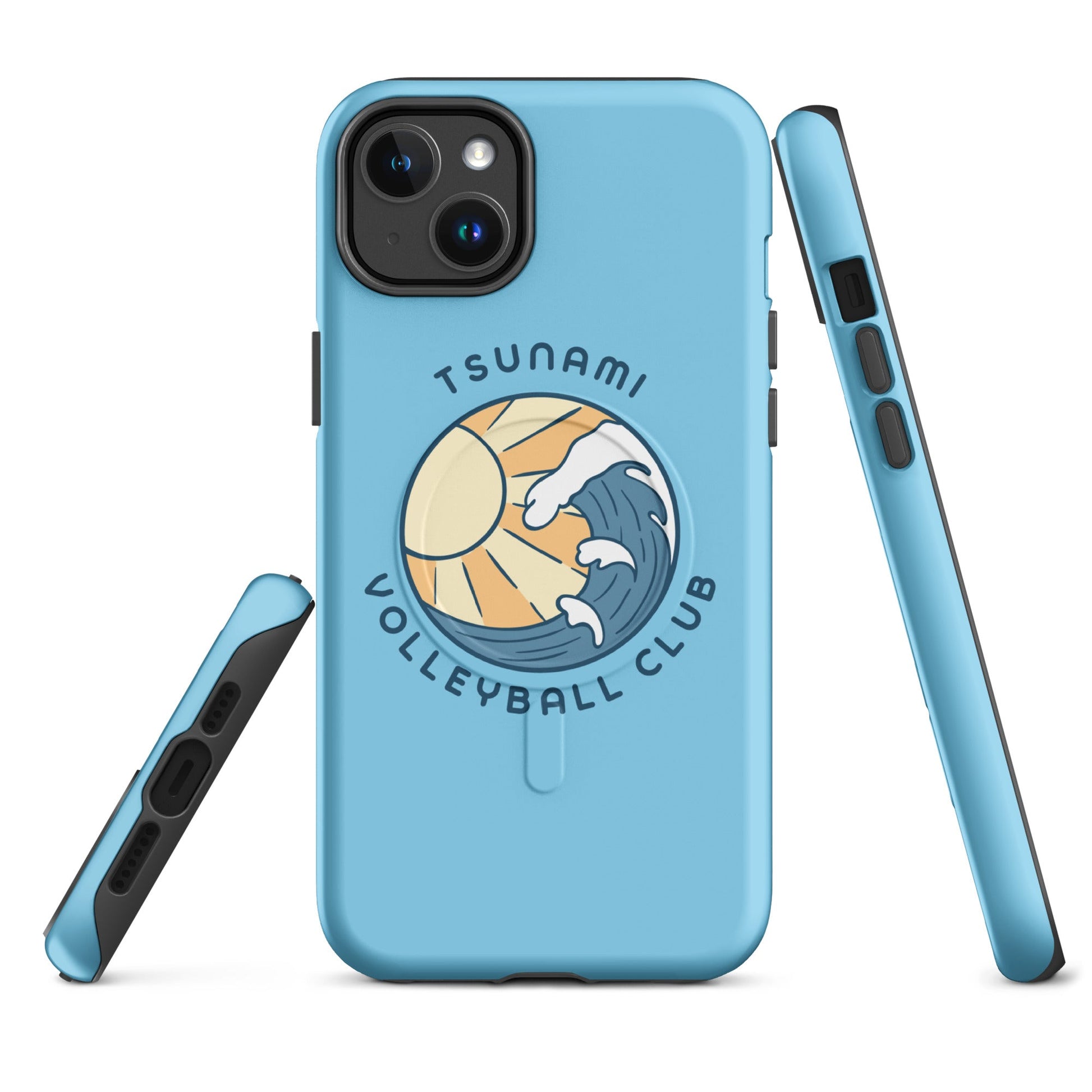 Magsafe Tough Case for iPhone | Tsunami Volleyball Club | Emblem Logo
