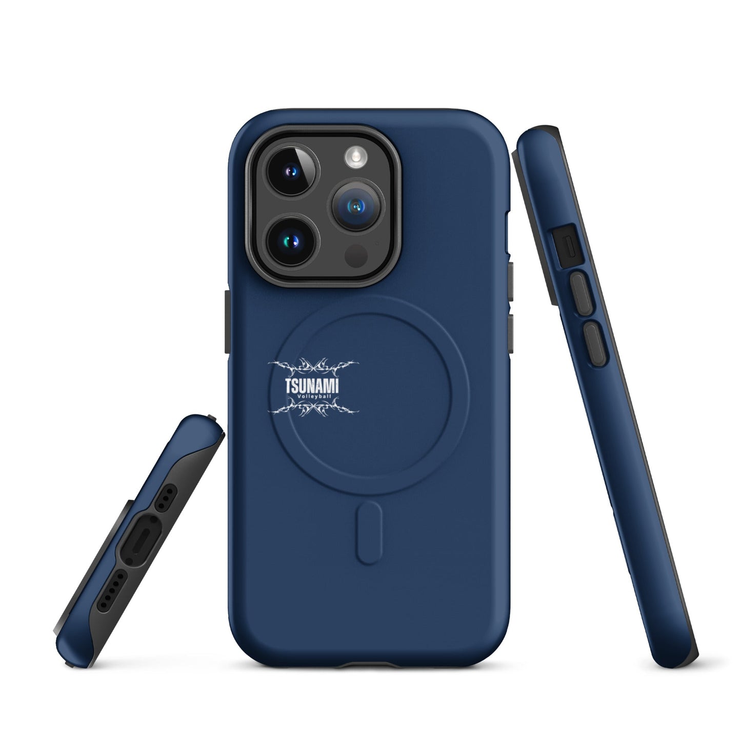 Magsafe Tough Case for iPhone | Tsunami Volleyball Club | Modern Script Logo