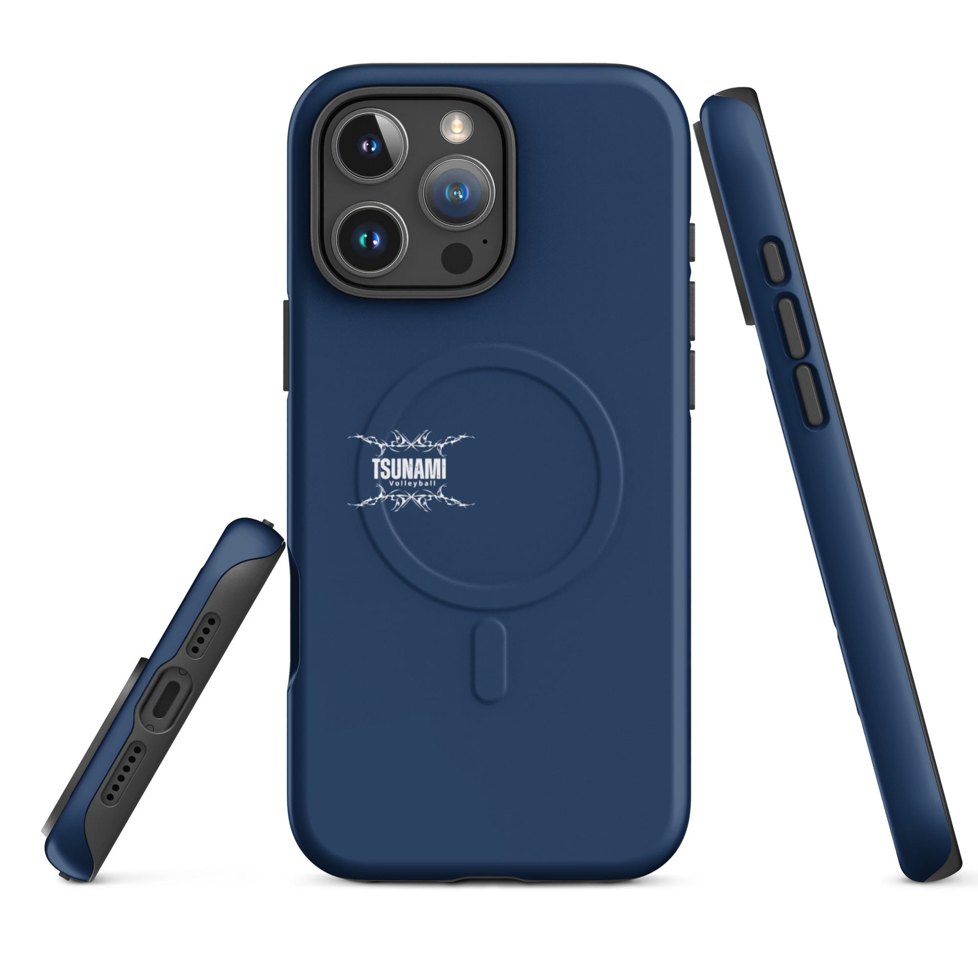 Magsafe Tough Case for iPhone | Tsunami Volleyball Club | Modern Script Logo