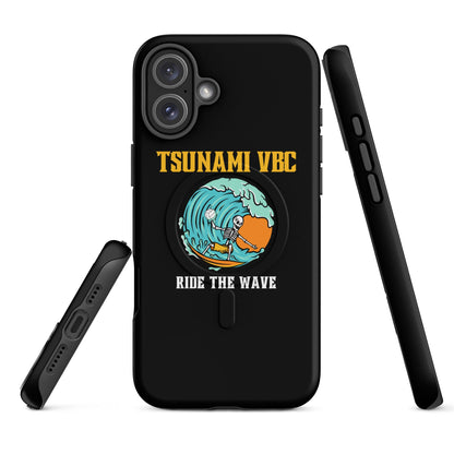 Magsafe Tough Case for iPhone | Tsunami Volleyball Club | Surf Wave VBC Logo