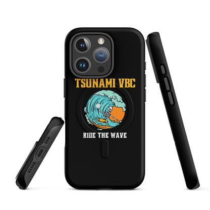 Magsafe Tough Case for iPhone | Tsunami Volleyball Club | Surf Wave VBC Logo