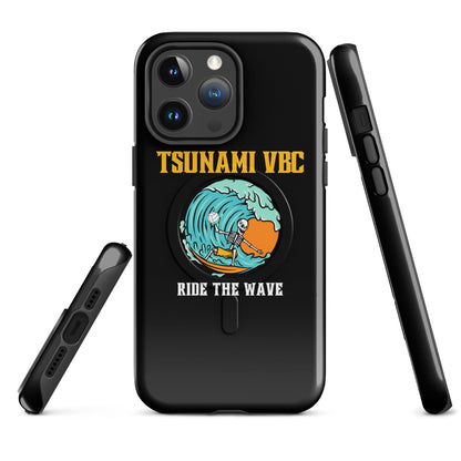 Magsafe Tough Case for iPhone | Tsunami Volleyball Club | Surf Wave VBC Logo