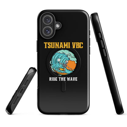 Magsafe Tough Case for iPhone | Tsunami Volleyball Club | Surf Wave VBC Logo