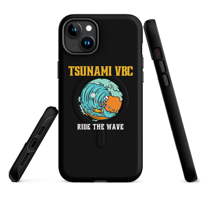 Magsafe Tough Case for iPhone | Tsunami Volleyball Club | Surf Wave VBC Logo