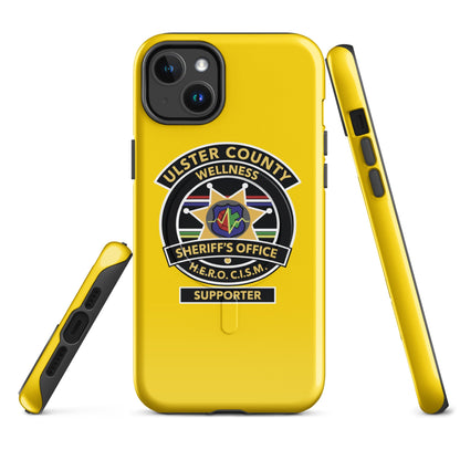 Magsafe Tough Case for iPhone | Ulster County Sheriff's Office Wellness Division | Badge Logo