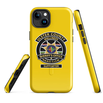Magsafe Tough Case for iPhone | Ulster County Sheriff's Office Wellness Division | Badge Logo