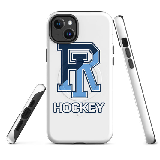 Magsafe Tough Case for iPhone | URI Men’s Hockey | Crest Logo