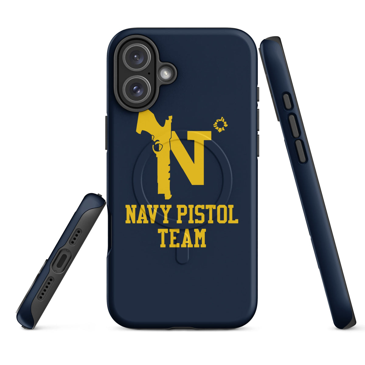 Magsafe Tough Case for iPhone | USNA Pistol Team | Crest Logo
