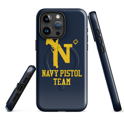 Magsafe Tough Case for iPhone | USNA Pistol Team | Crest Logo