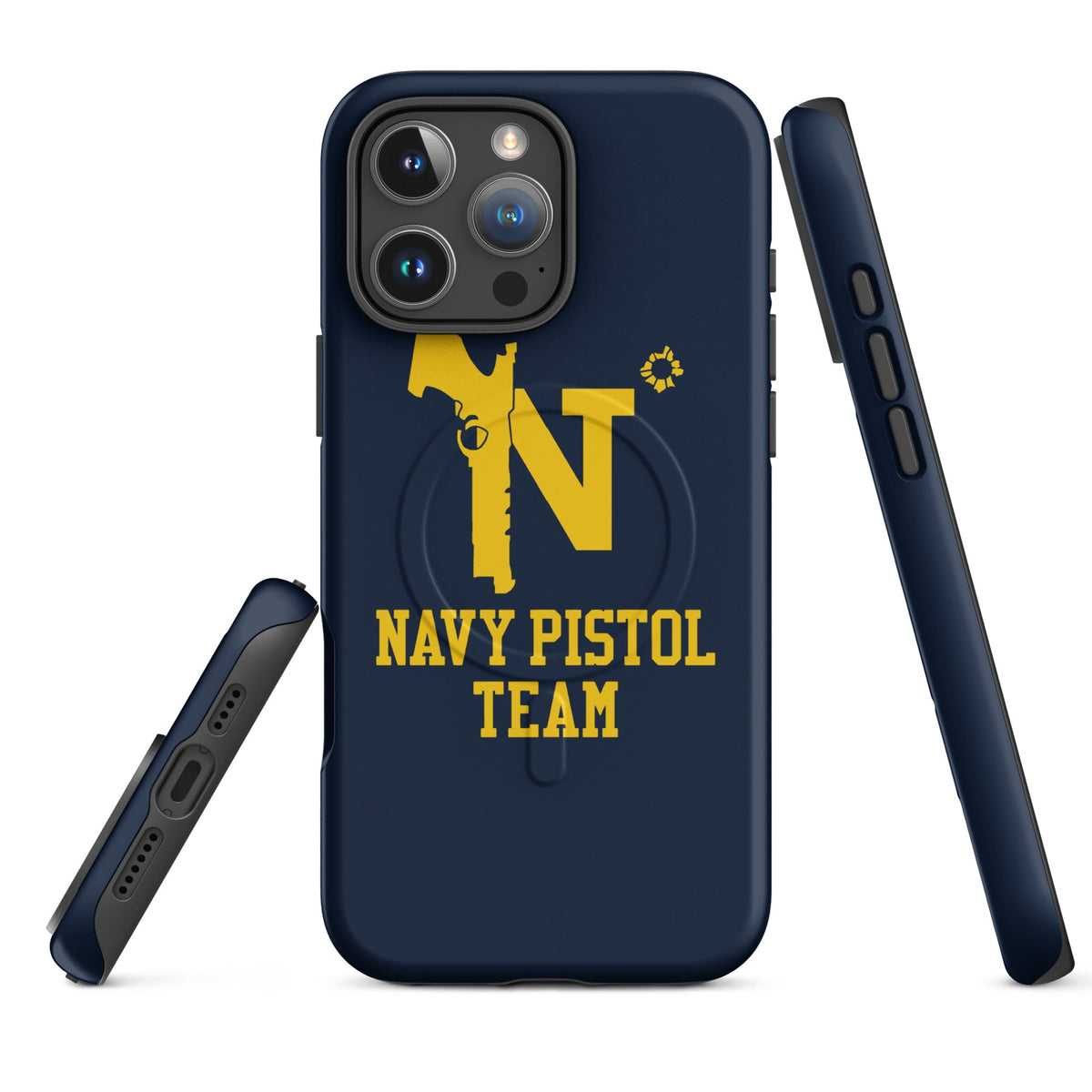 Magsafe Tough Case for iPhone | USNA Pistol Team | Crest Logo