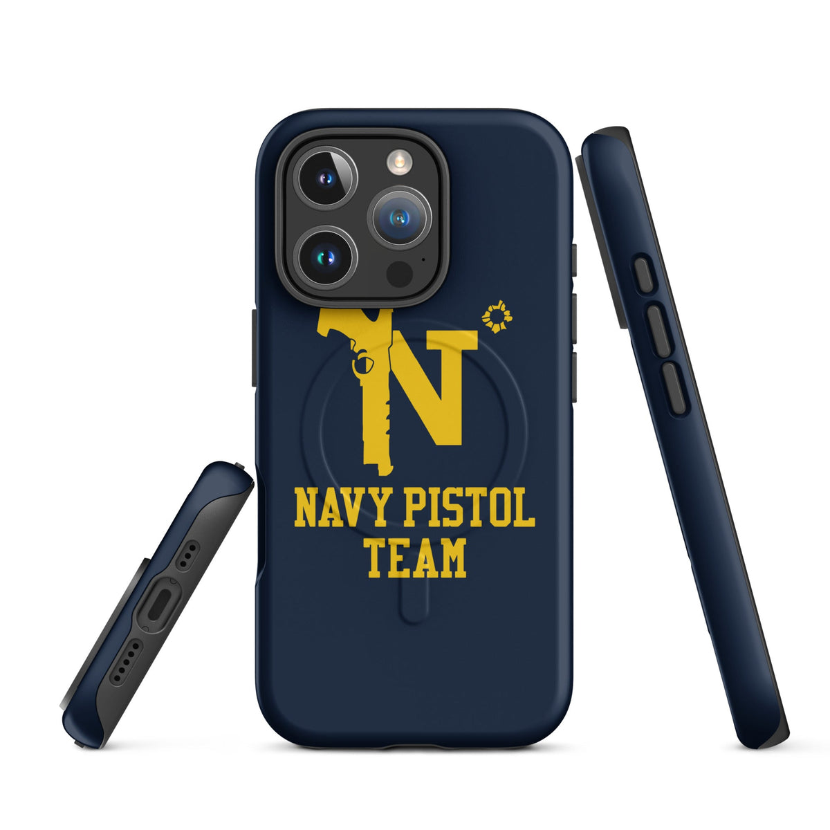 Magsafe Tough Case for iPhone | USNA Pistol Team | Crest Logo
