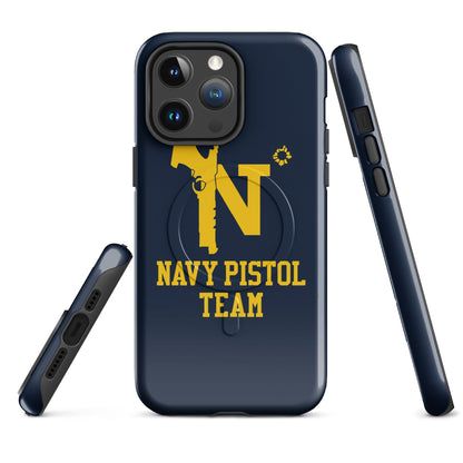 Magsafe Tough Case for iPhone | USNA Pistol Team | Crest Logo