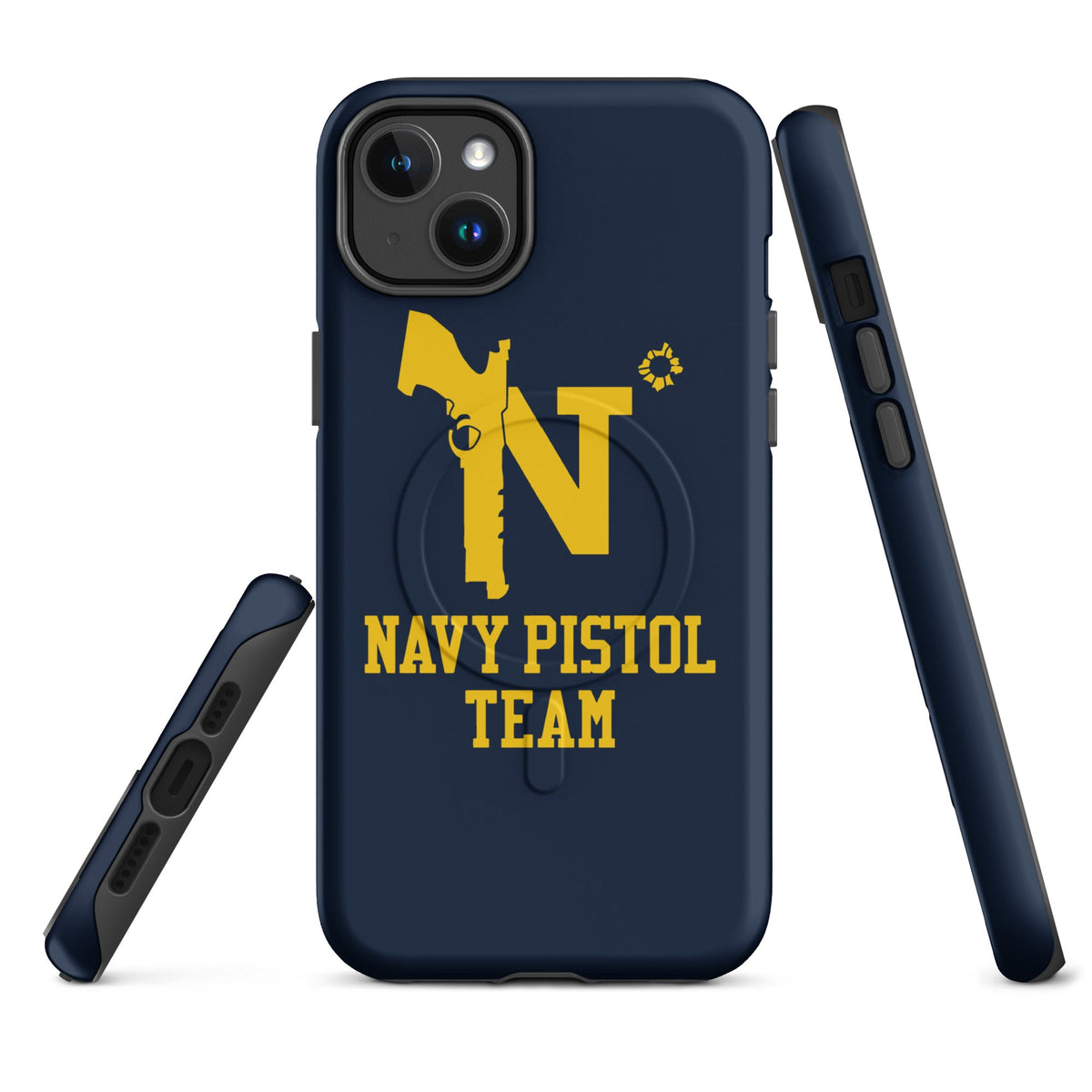Magsafe Tough Case for iPhone | USNA Pistol Team | Crest Logo