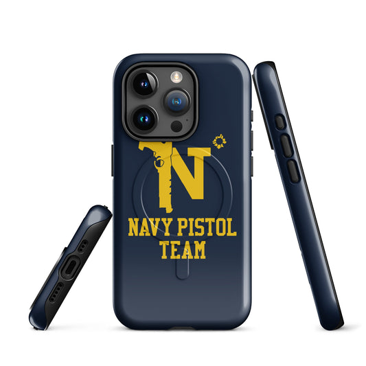 Magsafe Tough Case for iPhone | USNA Pistol Team | Crest Logo