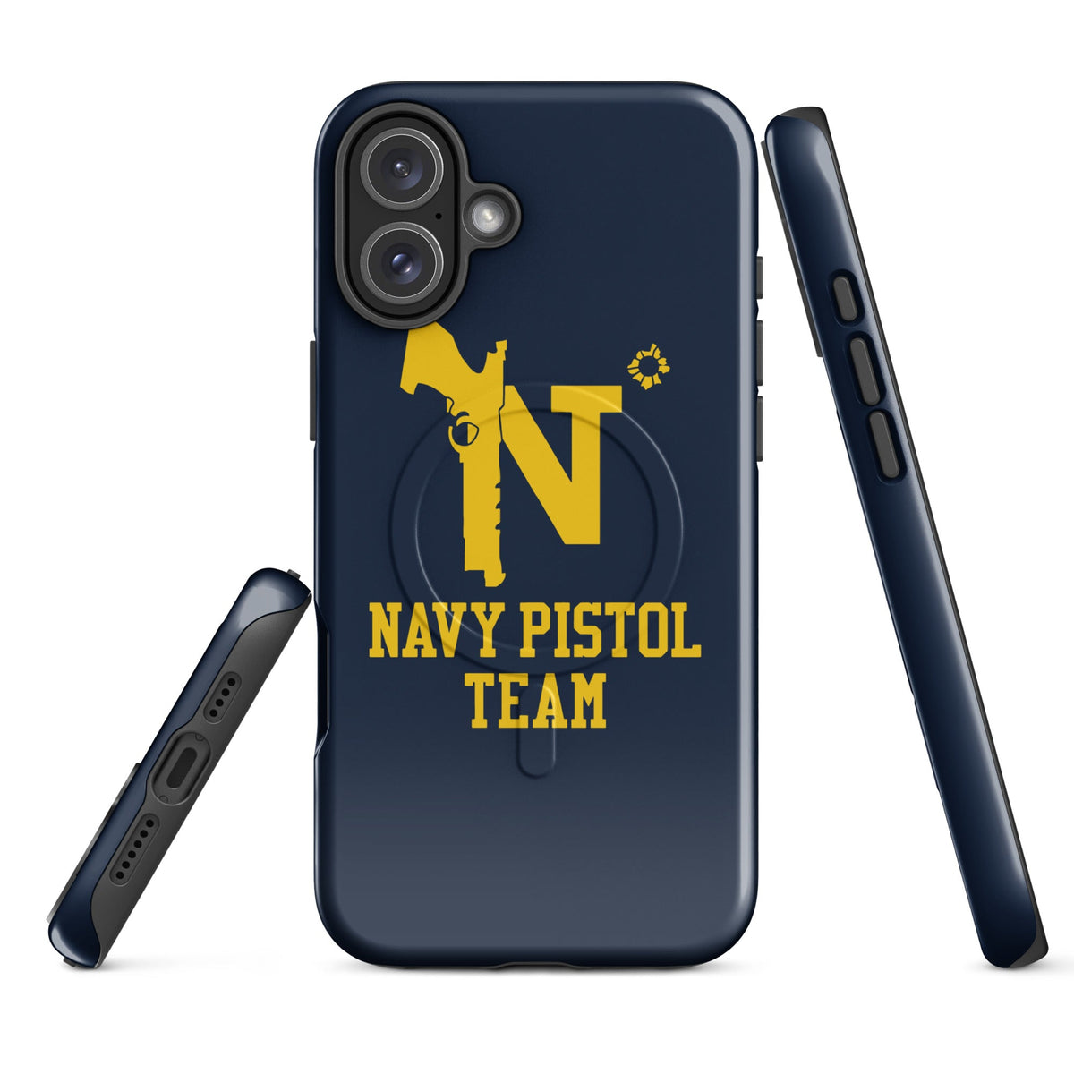 Magsafe Tough Case for iPhone | USNA Pistol Team | Crest Logo