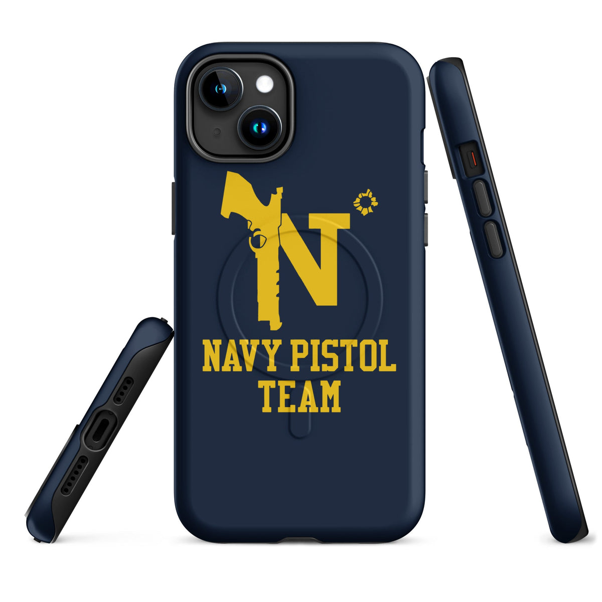 Magsafe Tough Case for iPhone | USNA Pistol Team | Crest Logo