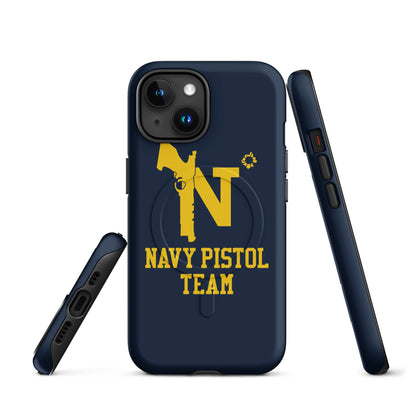 Magsafe Tough Case for iPhone | USNA Pistol Team | Crest Logo
