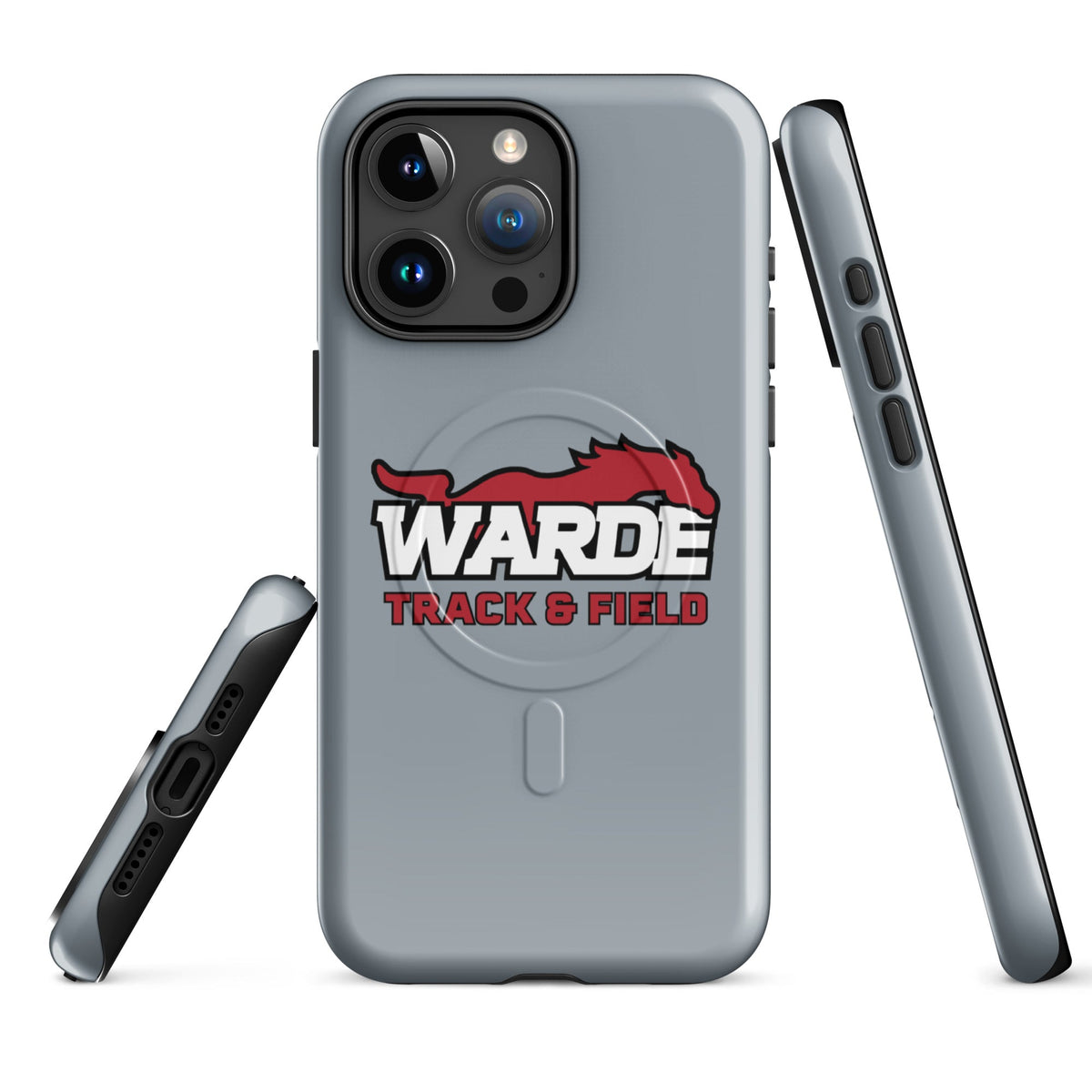 Magsafe Tough Case for iPhone | Warde Track and Field | Alt Logo