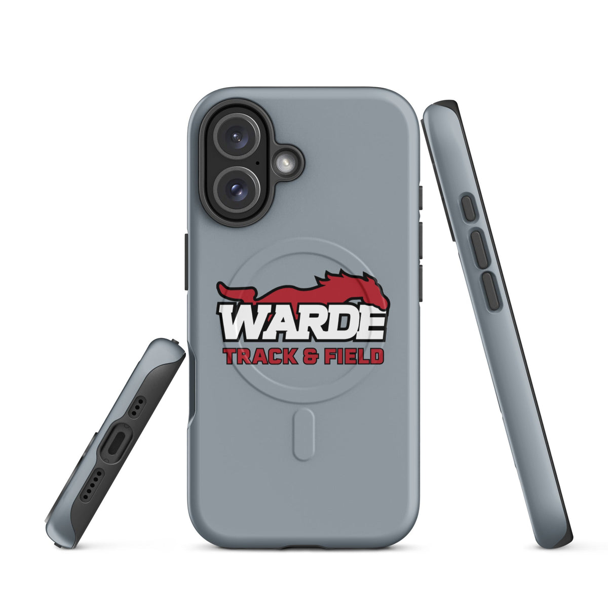 Magsafe Tough Case for iPhone | Warde Track and Field | Alt Logo