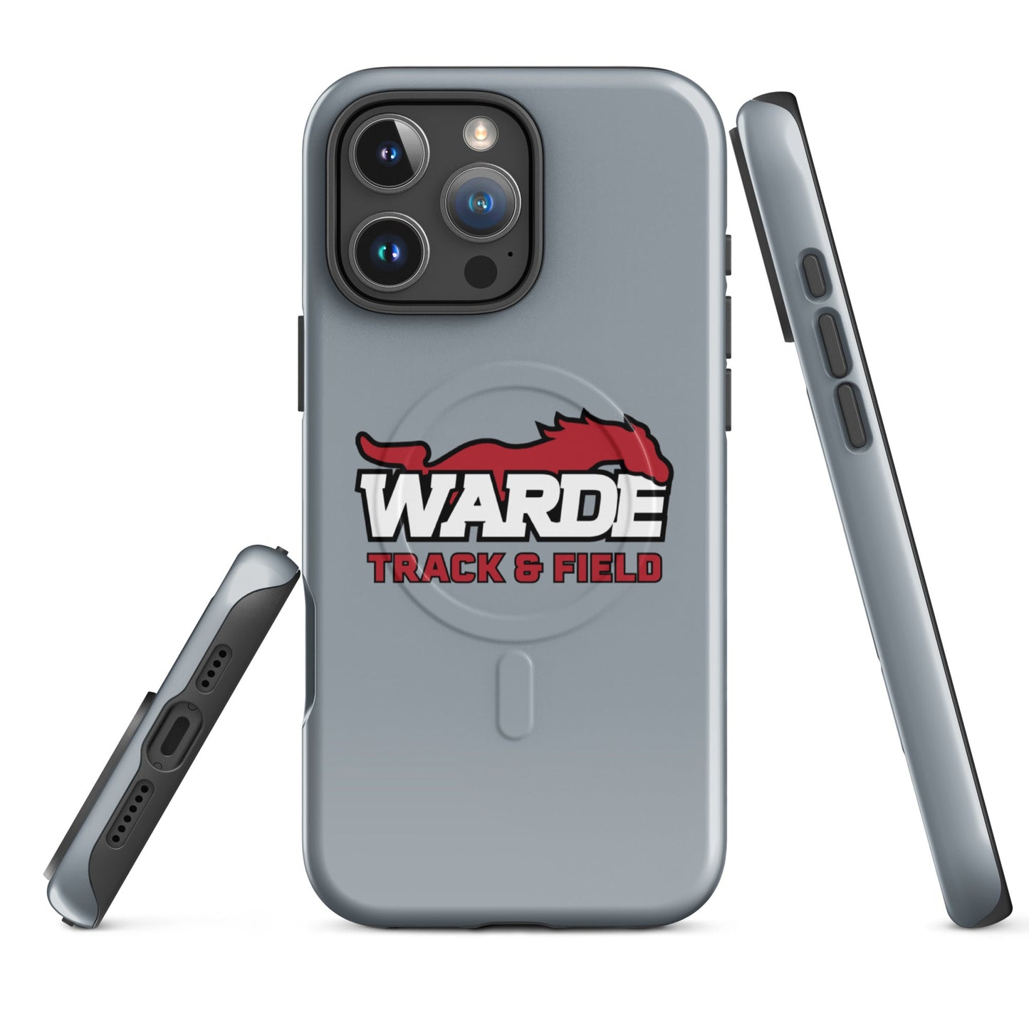 Magsafe Tough Case for iPhone | Warde Track and Field | Alt Logo