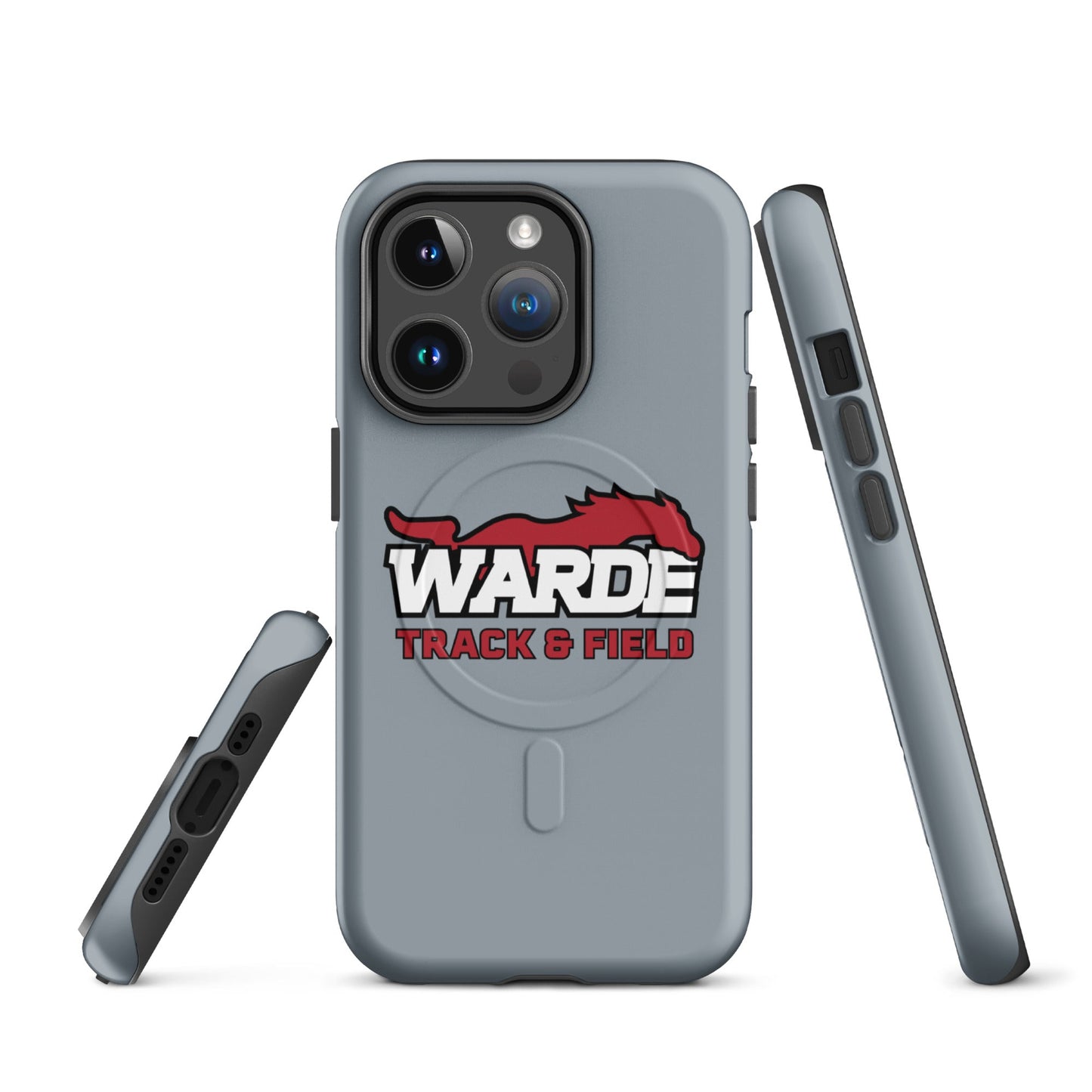 Magsafe Tough Case for iPhone | Warde Track and Field | Alt Logo